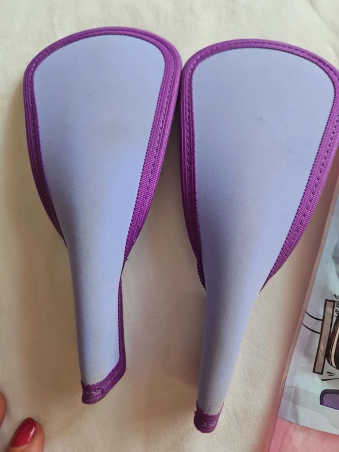 Protections Shoops pour talons- spécial conduite-violet - photo numéro 6