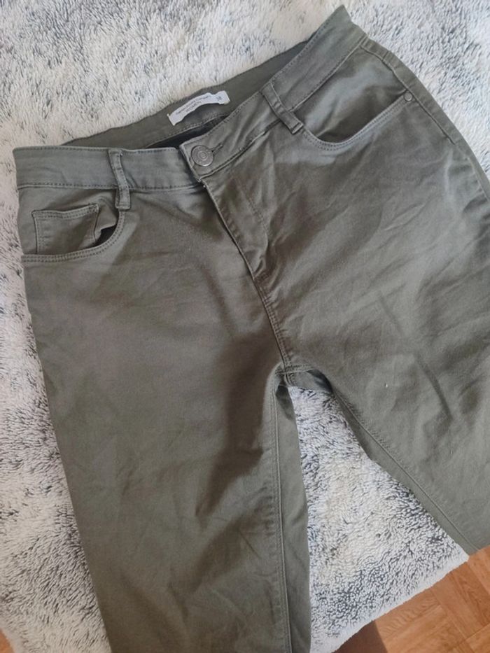 Jean femme kaki taille 38 - photo numéro 5