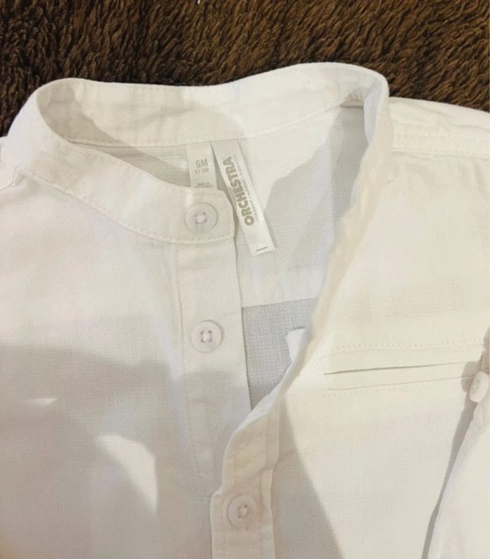 Chemise en lin 6 mois - photo numéro 2