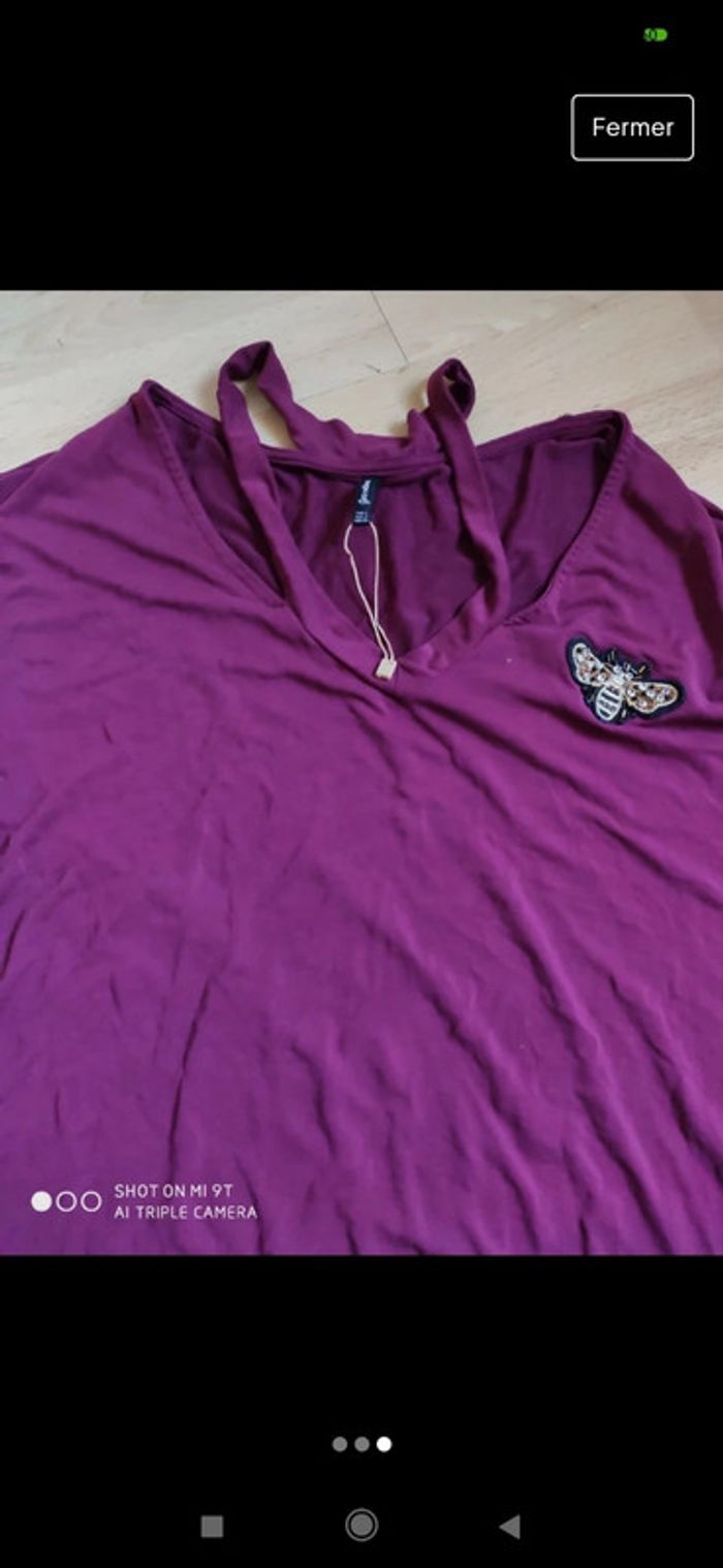 Tee-shirt haut Stradivarius - photo numéro 3