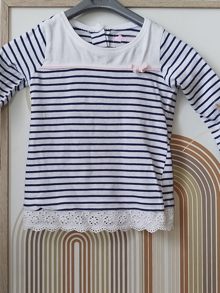 Young Dimension Tee Shirt Fille 9 -12 mois