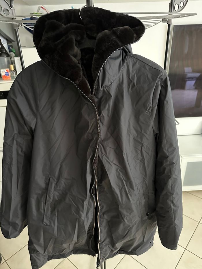 Manteau réversible