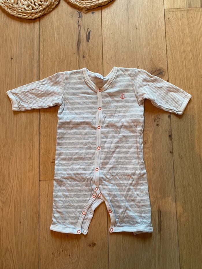 Lot de 4 pyjamas d’été en coton 3 mois - photo numéro 3