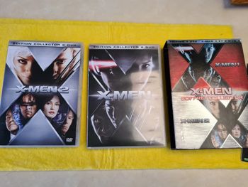 X-Men + X-Men 2 - Coffret collector 2 DVD comme neuf aucune griffe