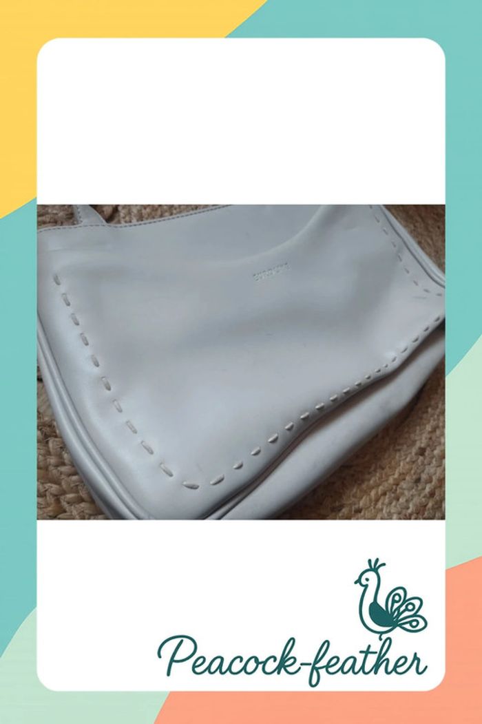 Sac à main crème - photo numéro 2