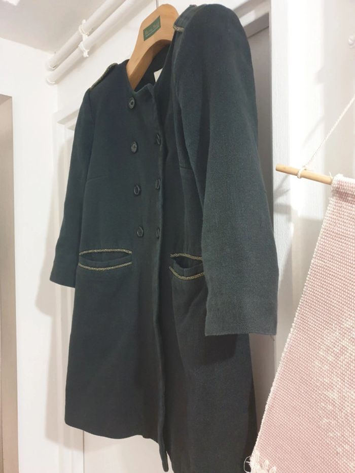 Veste Caban Blazer mi saison coton Maje Taille 38