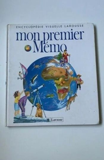 Livre Encyclopédie visuelle Larousse Mon Premier mémo