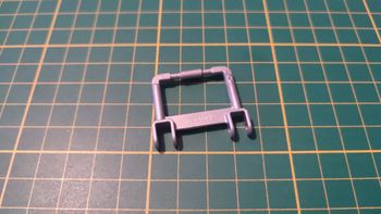 Pieds de civière avec clips de roue 30217160 pièce détachée Playmobil #E36