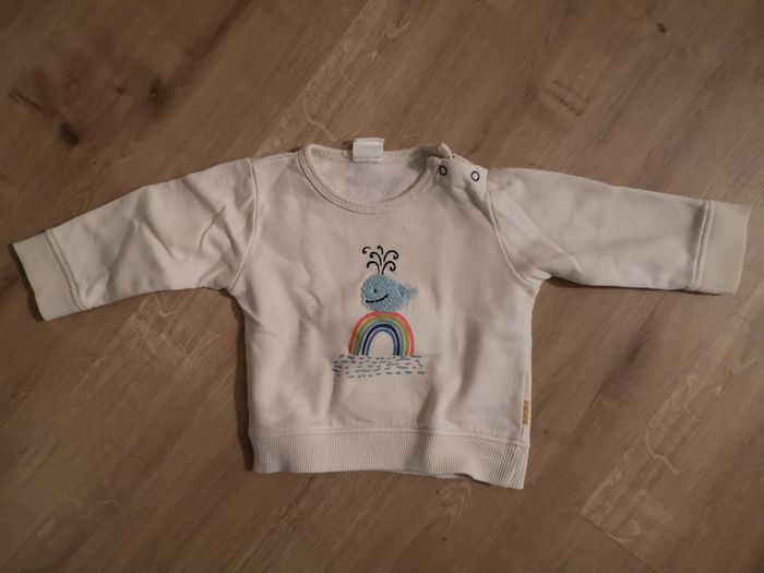 Pull rose pâle 3 mois