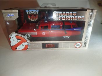 Jada Toy  Ghostbuster SOS Fantômes Cadillac Ecto-1Livrée Optimus Prime Transformers 1/32