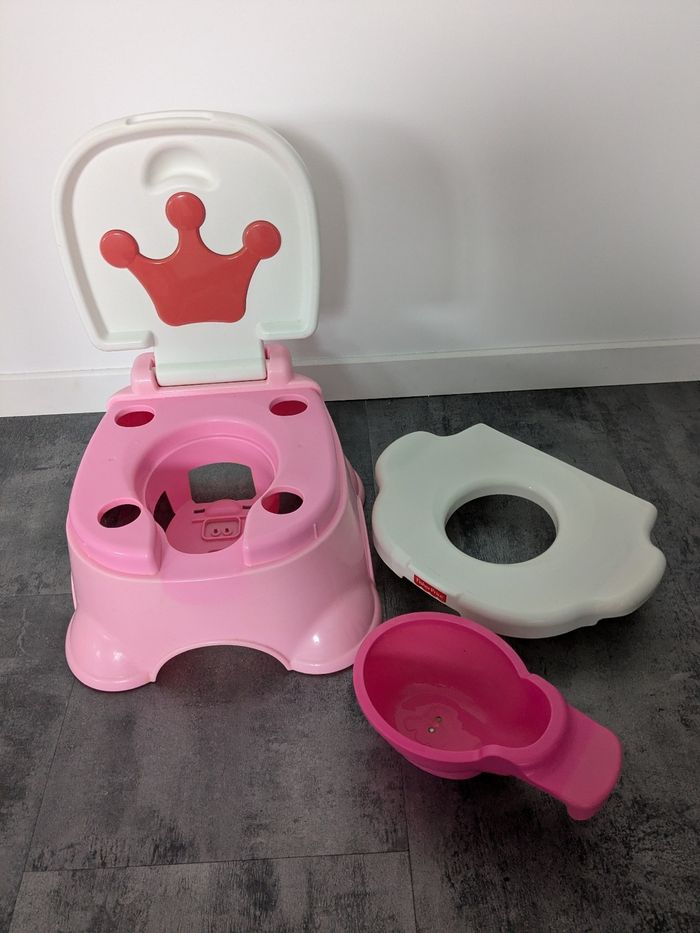 Pot musical Royal " princesse " fille Fisher Price 3 en 1 rose - photo numéro 2