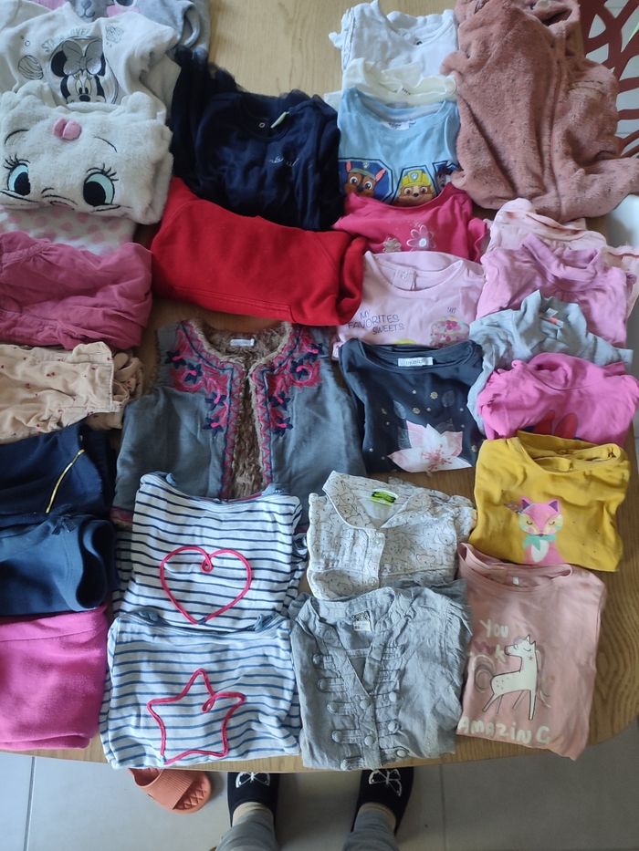 Lot fille 24 mois/ 2 ans hiver