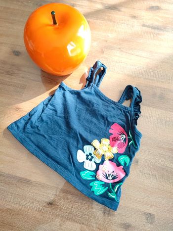 Tee-shirt à bretelle 6mois