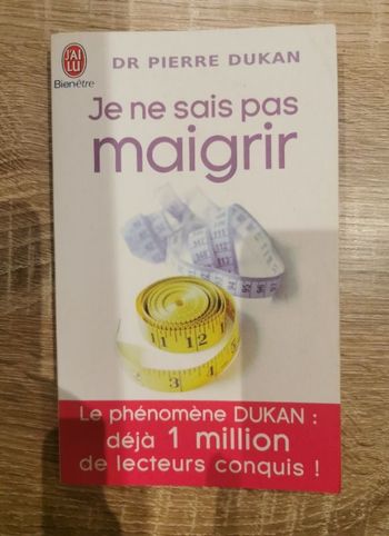 Livre je ne sais pas maigrir