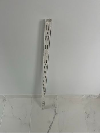 Lot 4 crémaillères double perforation 100 cm