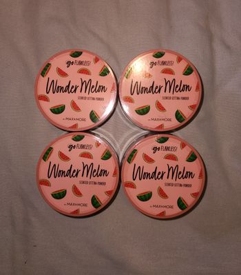 Lot de 4 poudres libres Wonder Melon - Max&More 🍉