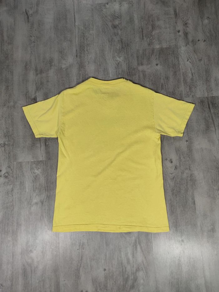 T-shirt Tommy Hilfiger Imprimé Jaune Taille S Homme - photo numéro 3