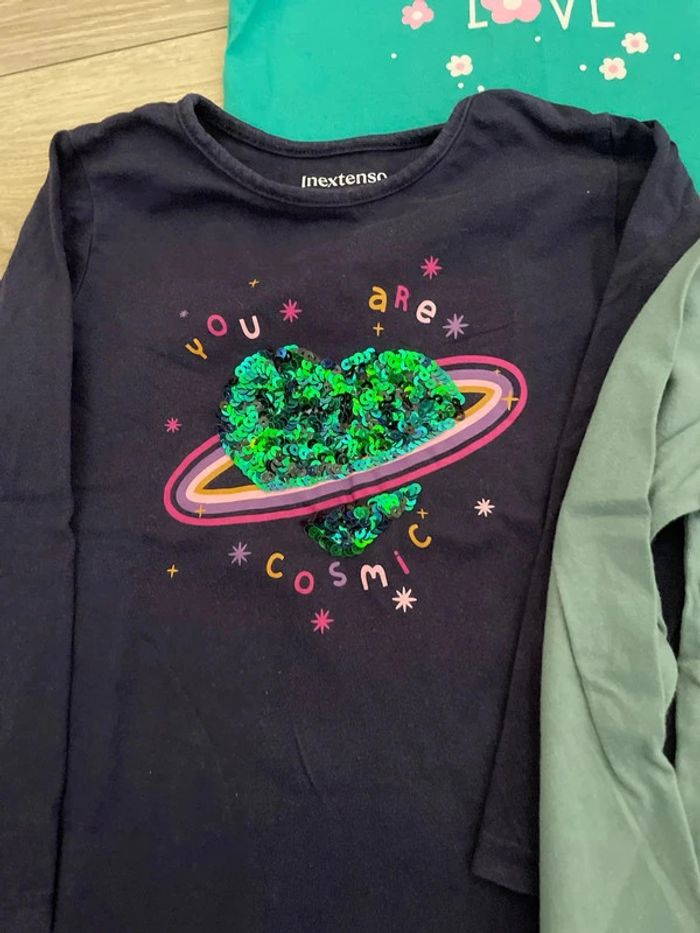 Lot tee shirt 4 ans - photo numéro 2