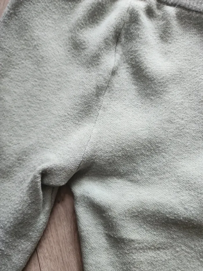 Pantalon hiver aspect laine vert d'eau 36 mois - photo numéro 6