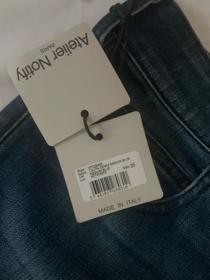 Jean coupe droite taille 34 neuf avec étiquette - photo numéro 4