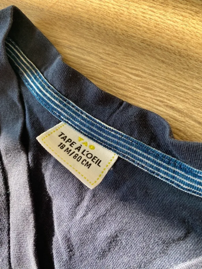 Gilet tape à l’œil 18 mois - photo numéro 2