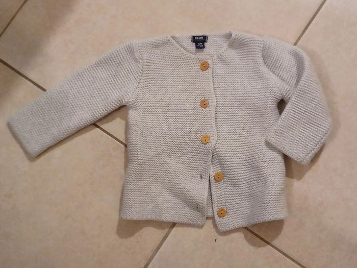 Gilet point mousse Kiabi