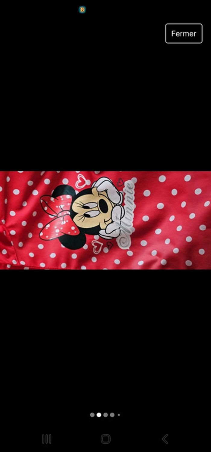 Veste impermeable fille minnie 6 ans - photo numéro 2