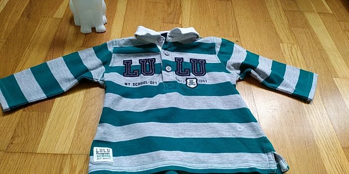 Tee shirt manches longues 6mois - photo numéro 2