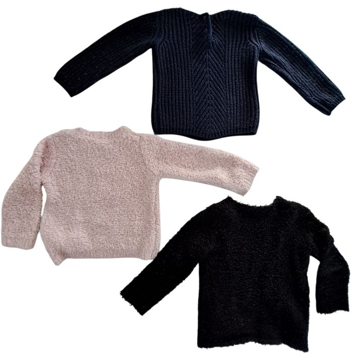 Lot de 3 pulls fille 3 ans TBE - photo numéro 2