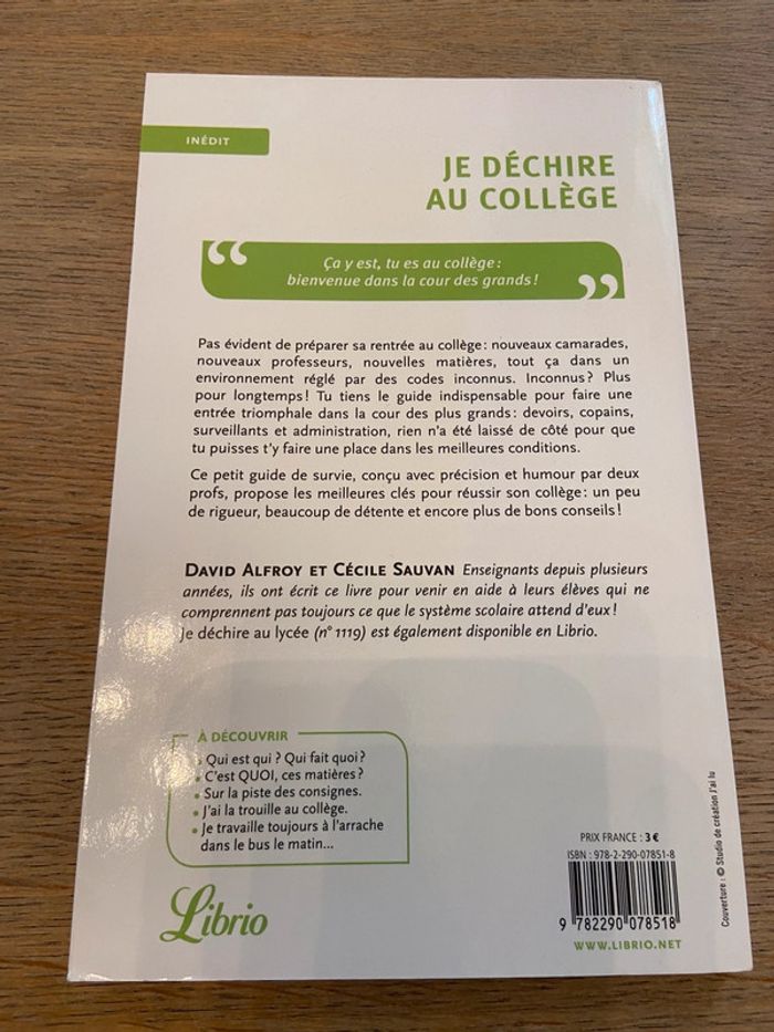 Lot de romans et guides pour l’entrée en 6e - photo numéro 3