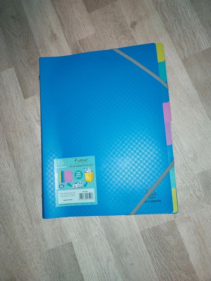 Pochette en plastique 8 intercalaires exacompta - photo numéro 5