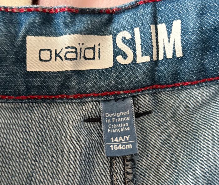 Jeans slim fille 14 ans - photo numéro 5