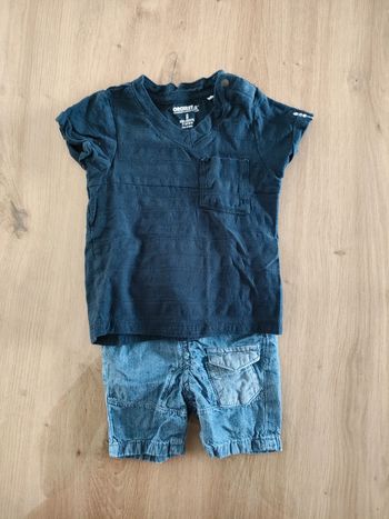 Ensemble t-shirt + short