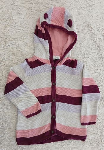 Veste à capuche 2 ans