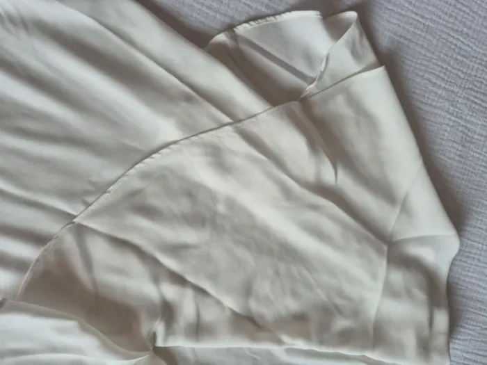 Blouse Zara taille L écru - photo numéro 3