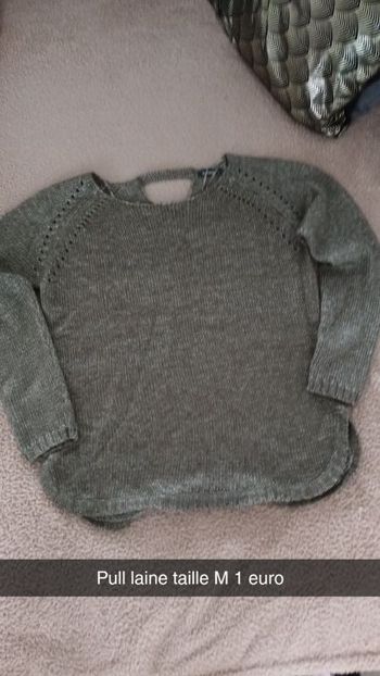 Pull rond et colle roulé