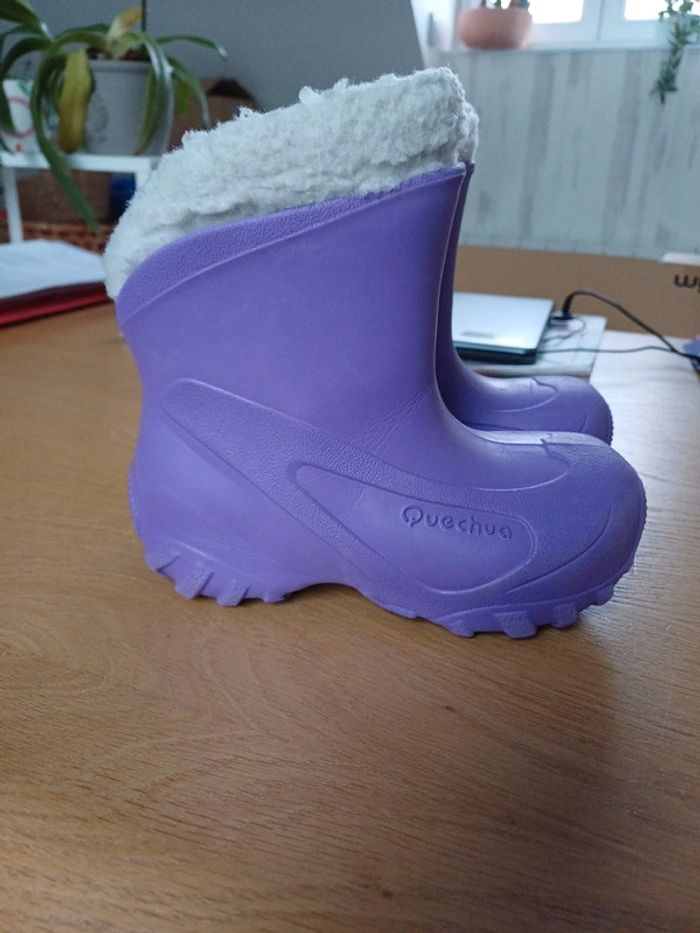 Bottes pluie neige taille 28 29 - photo numéro 2
