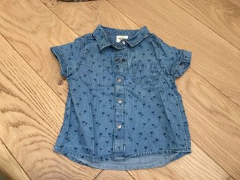 Chemise manches courtes 9mois