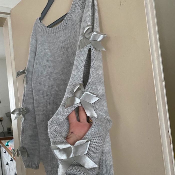 Pull Gris - photo numéro 7