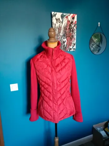 Veste matelassée bi-matière Sinequanone