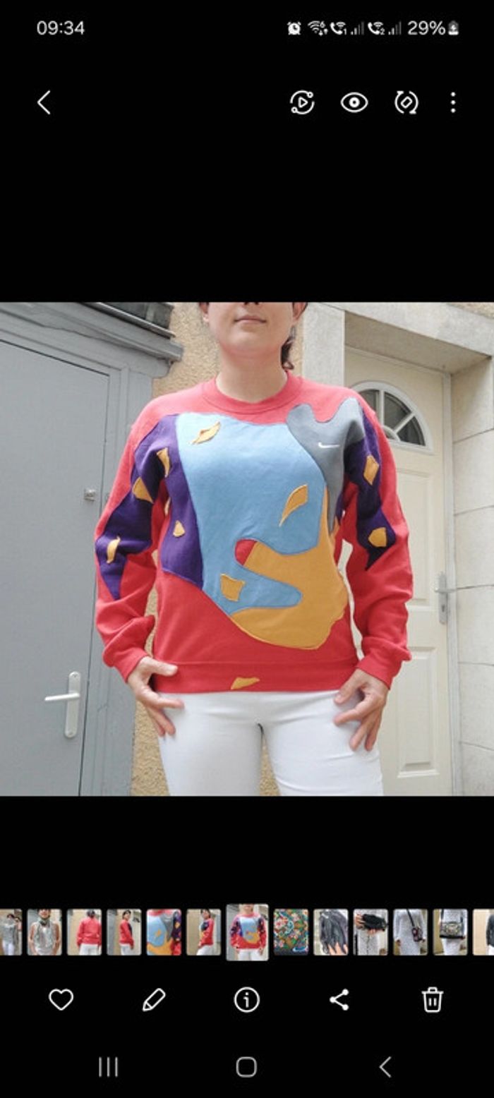 Pull mixte Nike reworked