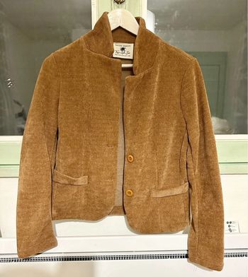 Veste blazer velours marron toscandjoe taille S