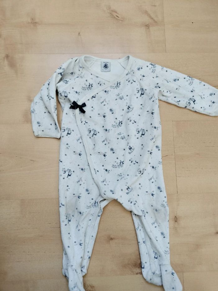 Pyjama velours 12M