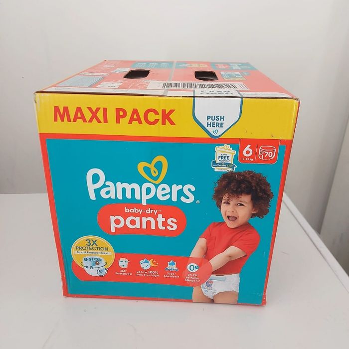 Carton de couches psmpers  taille 6 - photo numéro 2