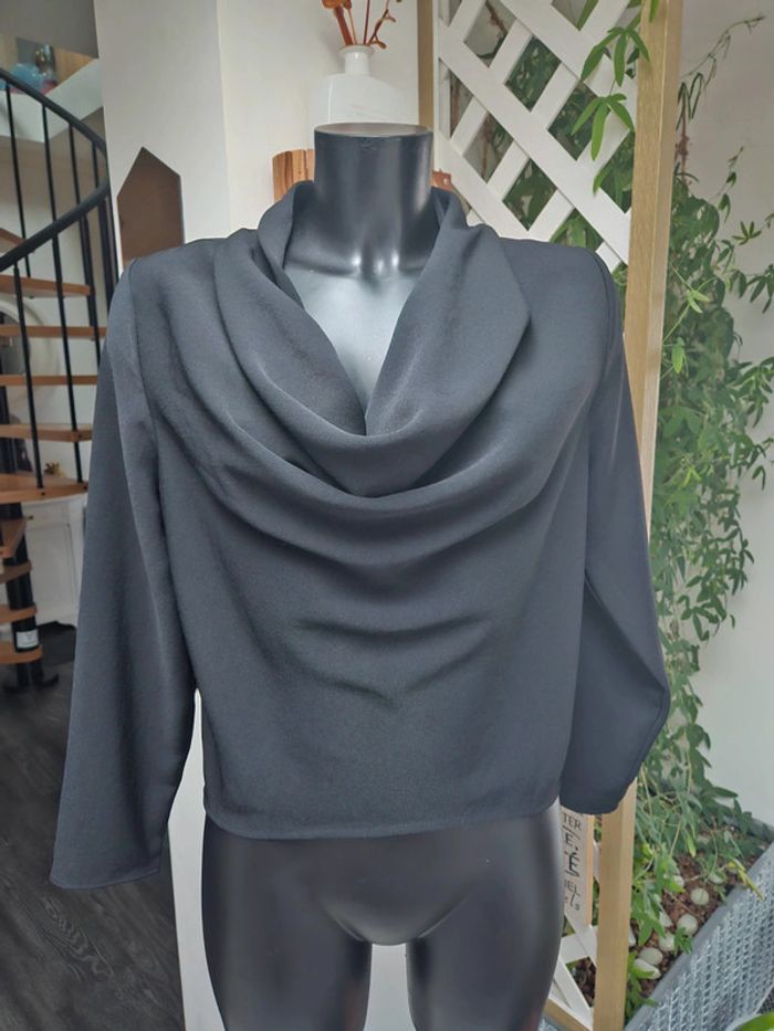 Zara blouse col tombant taille S