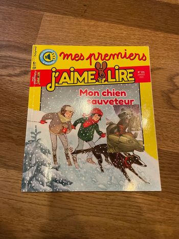 Livre Mes premiers J’aime lire Mon chien sauveteur