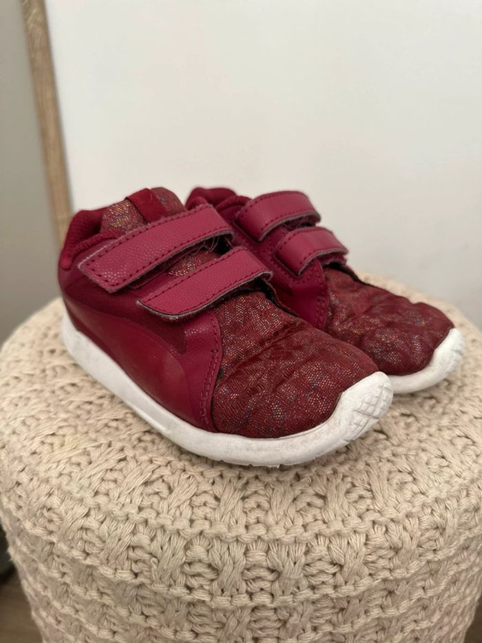 Baskets bordeaux Puma - photo numéro 2