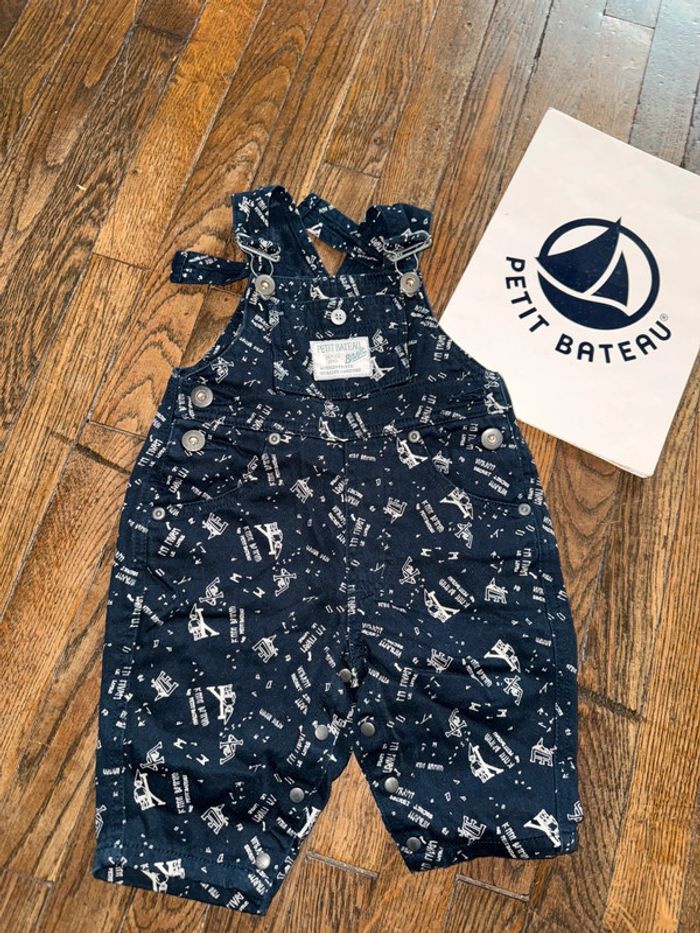 Salopette petit bateau 6 mois