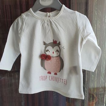 Tee shirt, 3 mois Vert Baudet