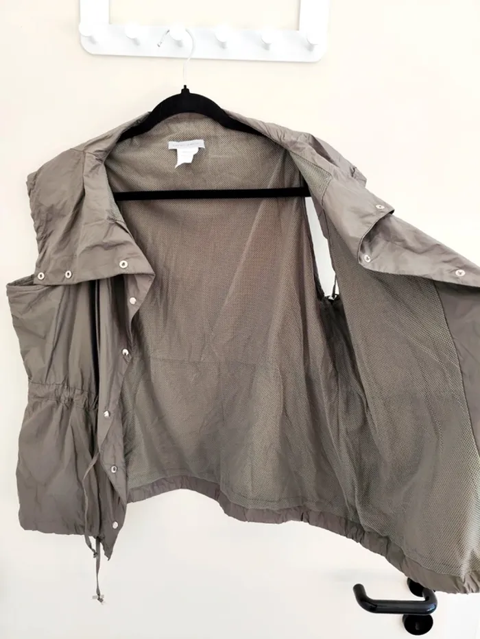 Veste coupe vent sans manches Sarah Pacini marron taille unique - photo numéro 4